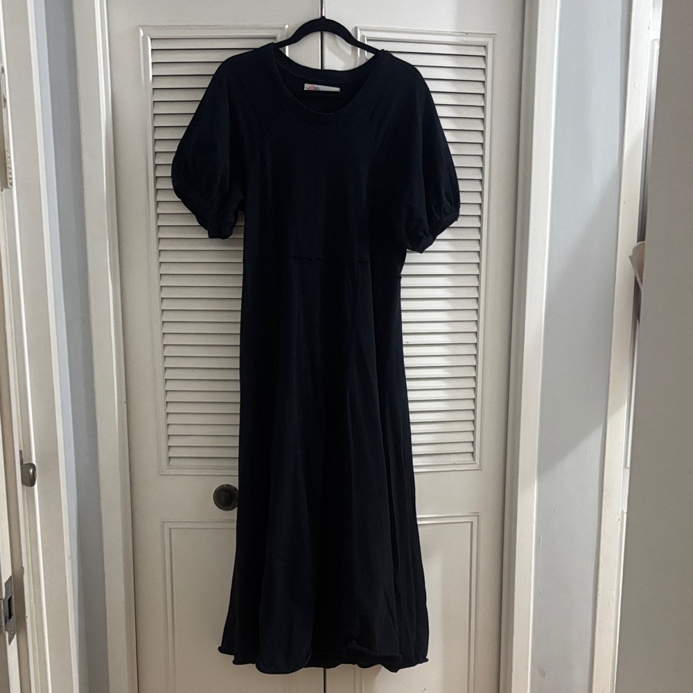 Free People Black Brentwood Dress